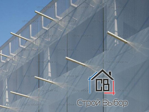 Фасадная сетка 80 г/м2 Белая 3x50м Фасадная сетка 80 г/м2 Белая 3x50м